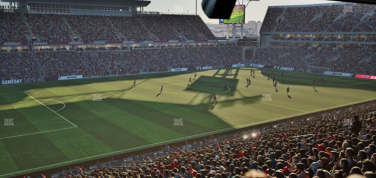 BMO Field - Section East Suite 46 Seat View