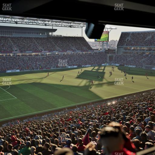 BMO Field - Section East Suite 46 Seat View