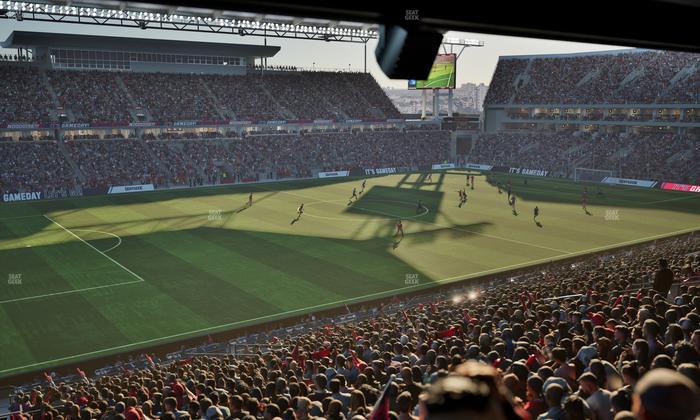 BMO Field - Section East Suite 46 Seat View