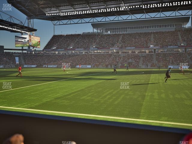 BMO Field - Section Field Boxes Seat View