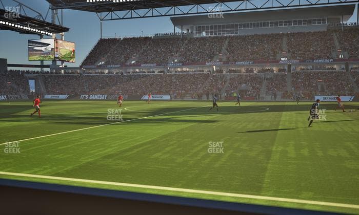 BMO Field - Section Field Boxes Seat View