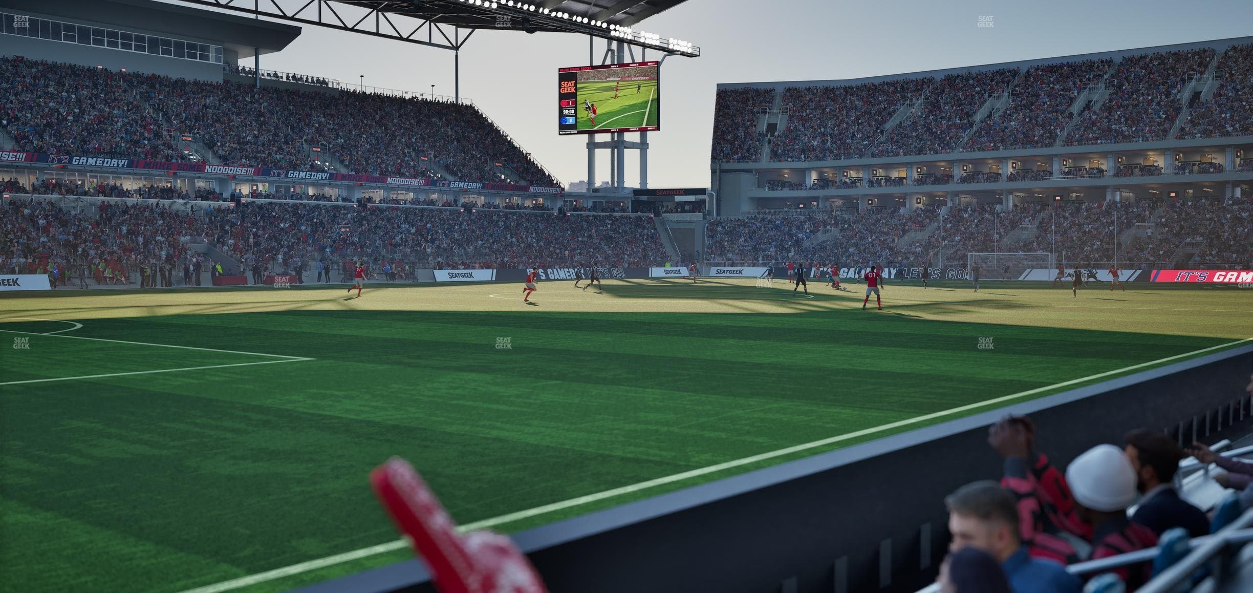 BMO Field - Section Field Boxes Seat View