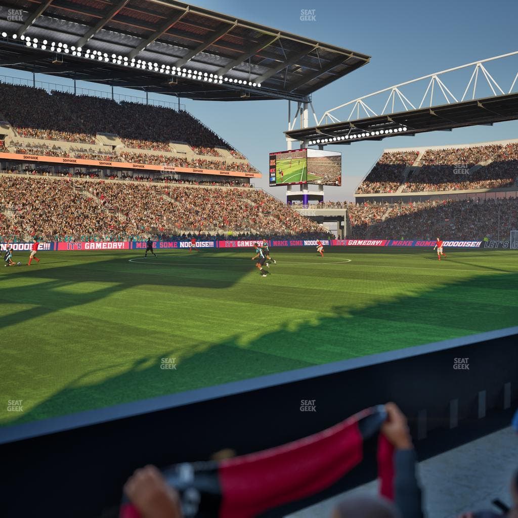 BMO Field - Section Field Northwest Seat View