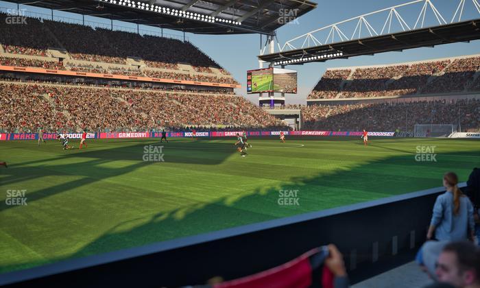 BMO Field - Section Field Northwest Seat View