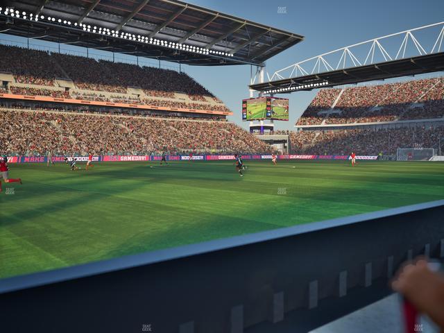 BMO Field - Section Field Northwest Seat View
