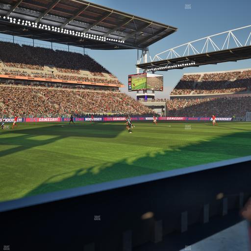 BMO Field - Section Field Northwest Seat View