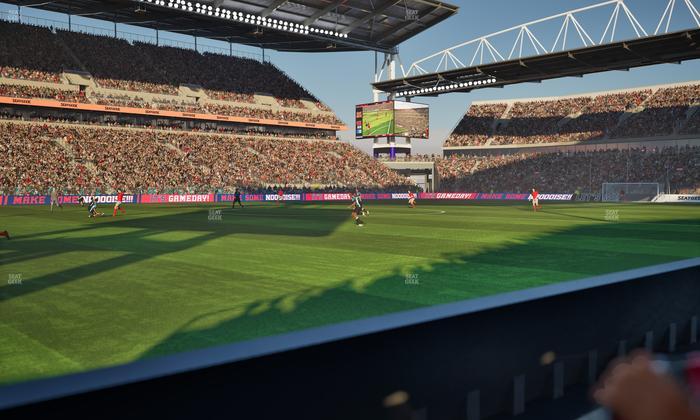 BMO Field - Section Field Northwest Seat View