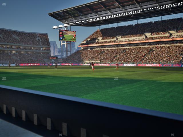 BMO Field - Section Field Southwest Seat View