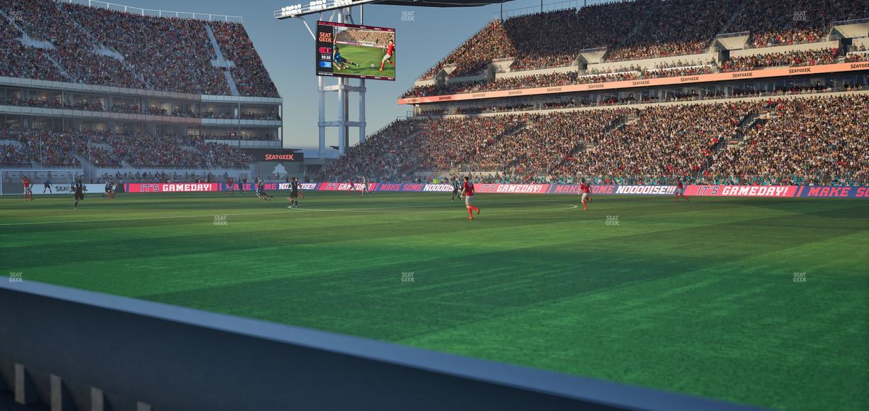 BMO Field - Section Field Southwest Seat View
