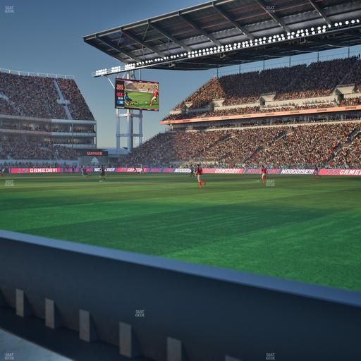 BMO Field - Section Field Southwest Seat View