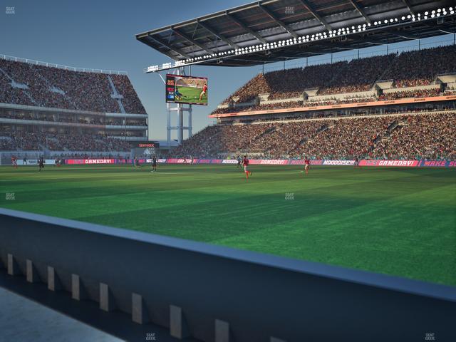 BMO Field - Section Field Southwest Seat View