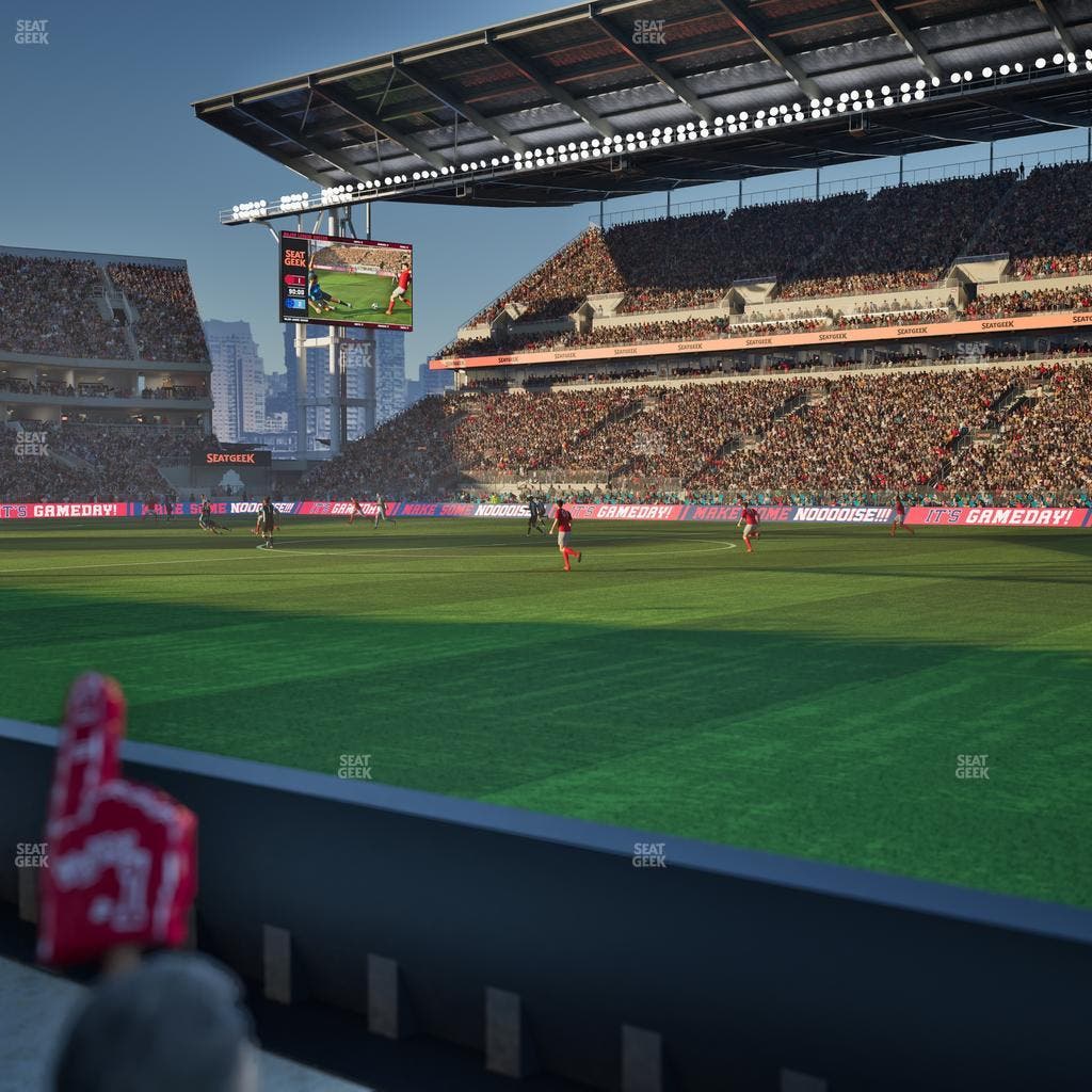 BMO Field - Section Field Southwest Seat View