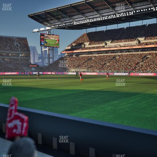 BMO Field - Section Field Southwest Seat View