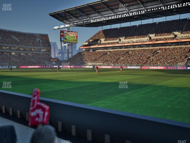 BMO Field - Section Field Southwest Seat View