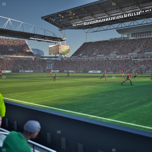 BMO Field - Section Field Seat View