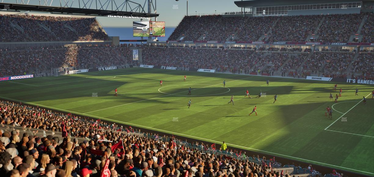 BMO Field - Section Loge Seat View