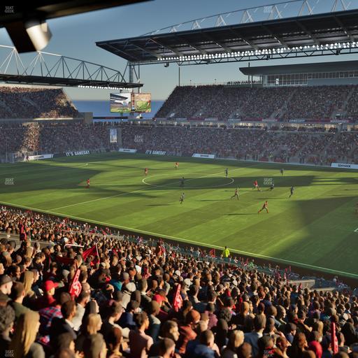 BMO Field - Section Loge Seat View