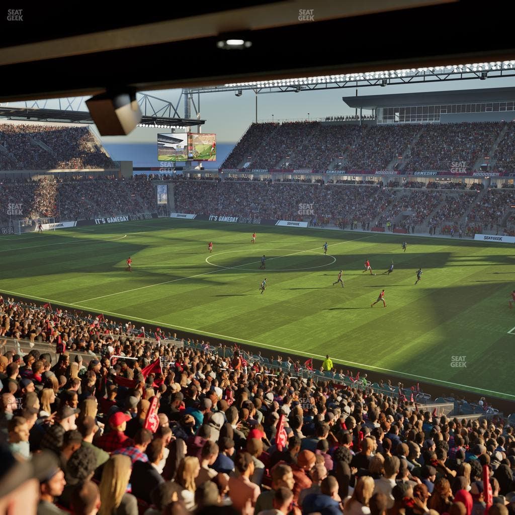 BMO Field - Section Loge Seat View
