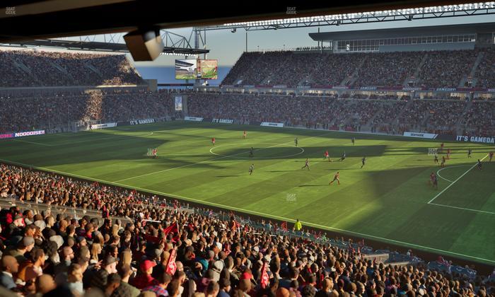 BMO Field - Section Loge Seat View