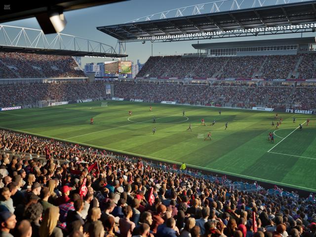 BMO Field - Section Loge Seat View