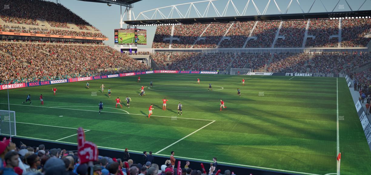 BMO Field - Section North Suite 201 Seat View