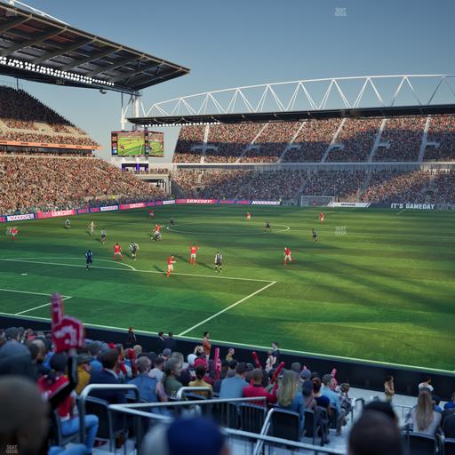 BMO Field - Section North Suite 201 Seat View