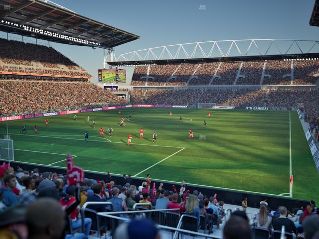 BMO Field - Section North Suite 201 Seat View