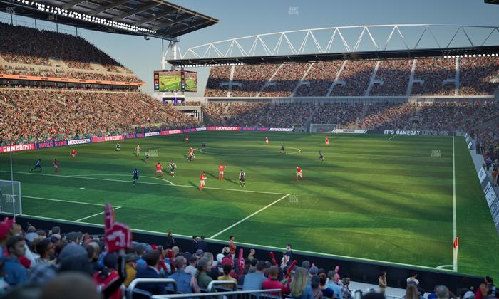 BMO Field - Section North Suite 201 Seat View