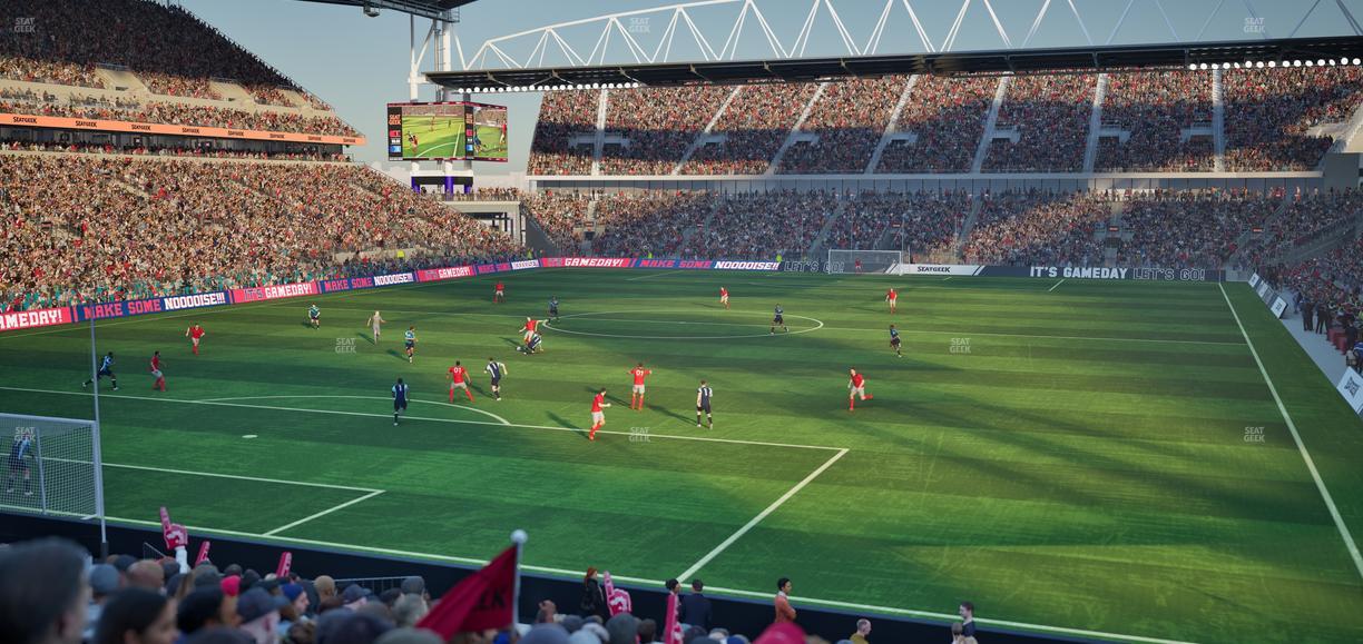 BMO Field - Section North Suite 202 Seat View