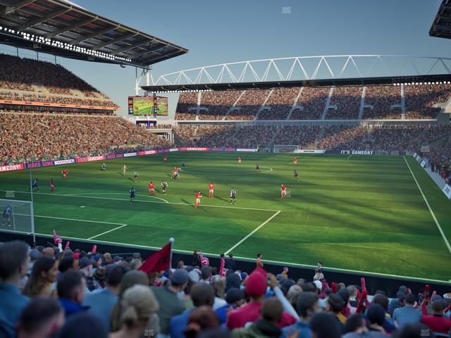 BMO Field - Section North Suite 202 Seat View