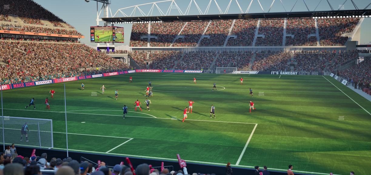 BMO Field - Section North Suite 203 Seat View