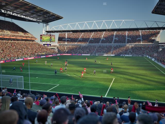 BMO Field - Section North Suite 203 Seat View