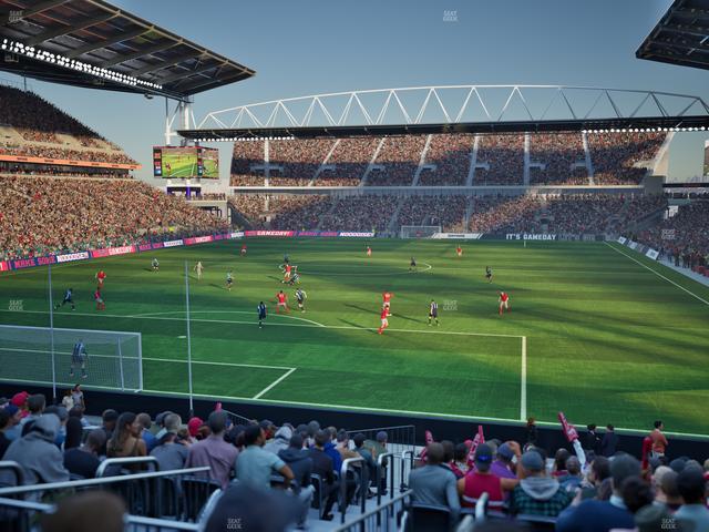 BMO Field - Section North Suite 204 Seat View