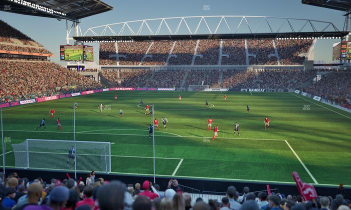 BMO Field - Section North Suite 205 Seat View