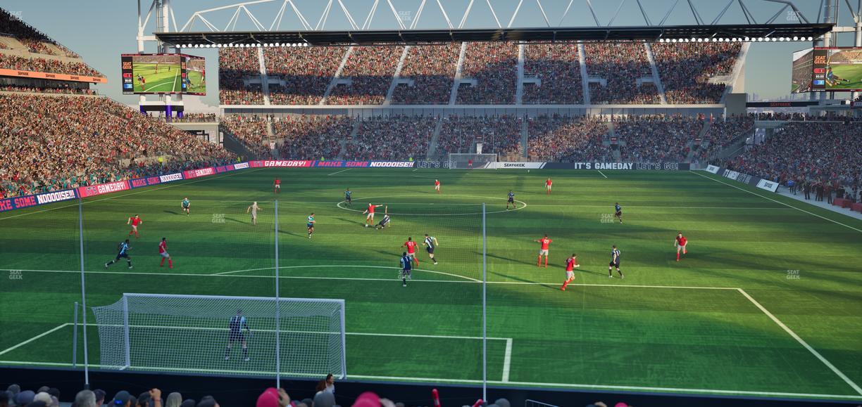 BMO Field - Section North Suite 206 Seat View