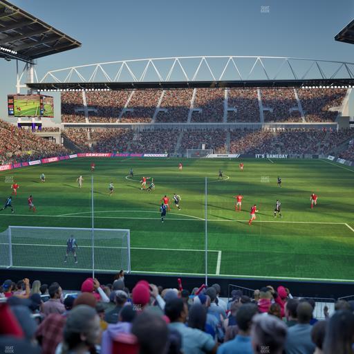 BMO Field - Section North Suite 206 Seat View
