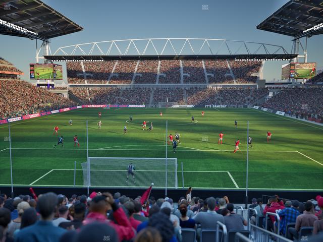 BMO Field - Section North Suite 207 Seat View