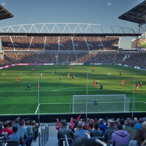BMO Field - Section North Suite 208 Seat View