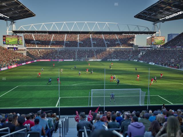 BMO Field - Section North Suite 208 Seat View