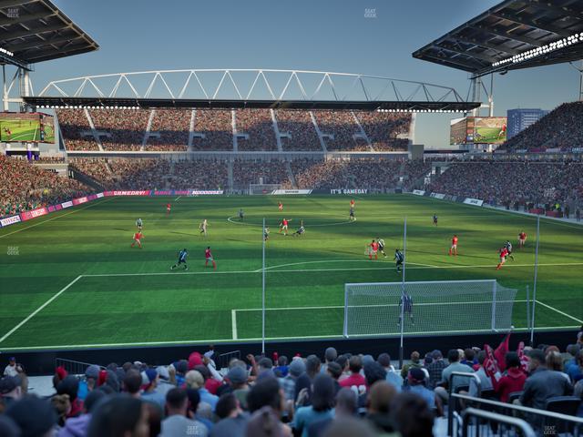 BMO Field - Section North Suite 209 Seat View