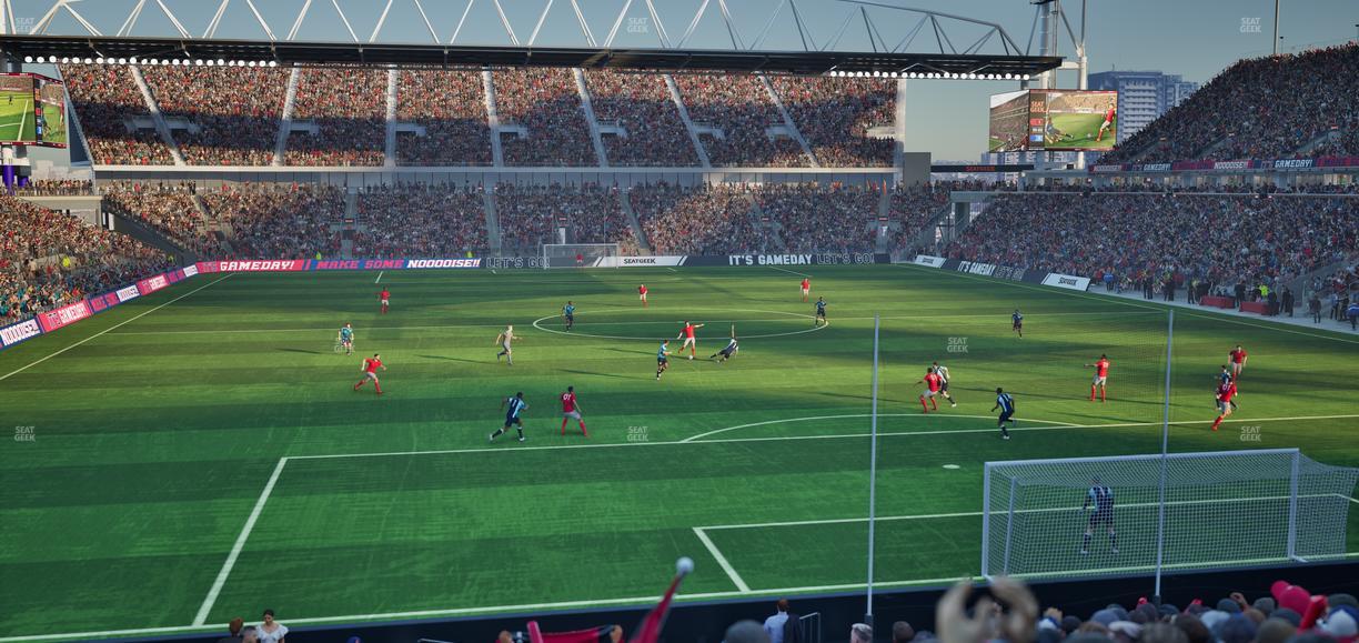 BMO Field - Section North Suite 210 Seat View