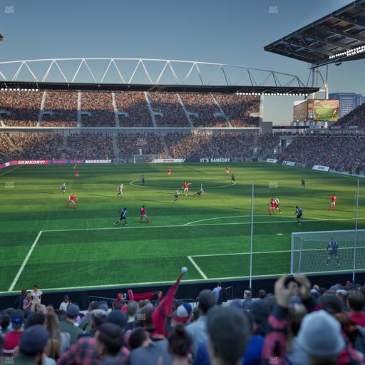 BMO Field - Section North Suite 210 Seat View