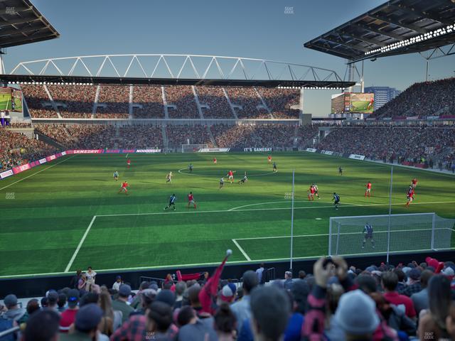 BMO Field - Section North Suite 210 Seat View