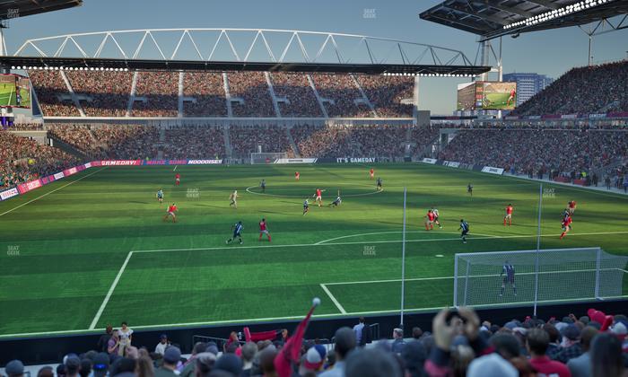 BMO Field - Section North Suite 210 Seat View