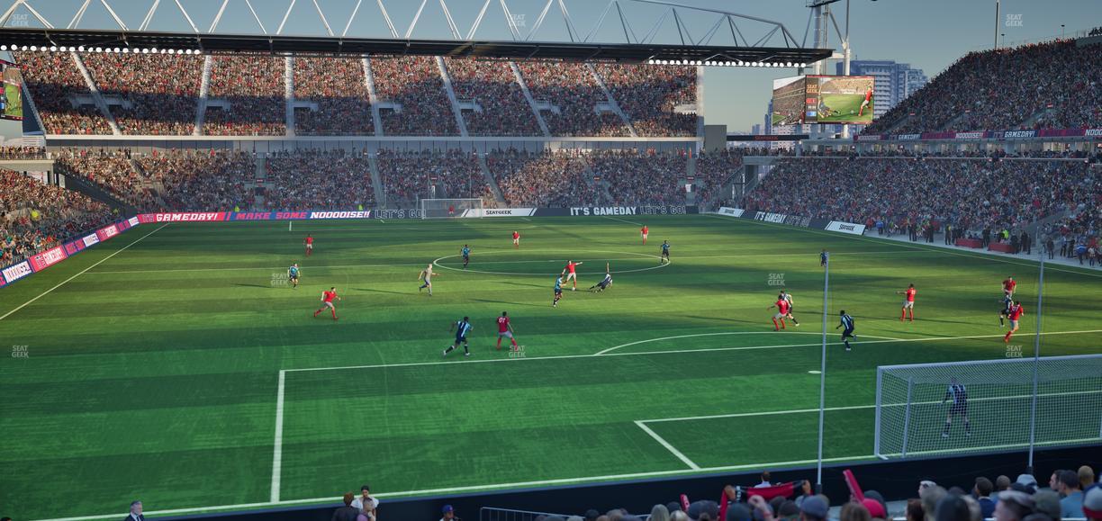 BMO Field - Section North Suite 211 Seat View