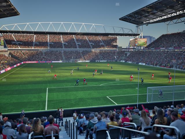 BMO Field - Section North Suite 211 Seat View