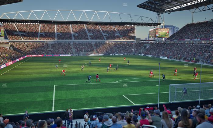 BMO Field - Section North Suite 211 Seat View