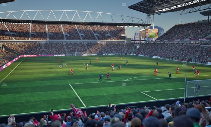 BMO Field - Section North Suite 212 Seat View