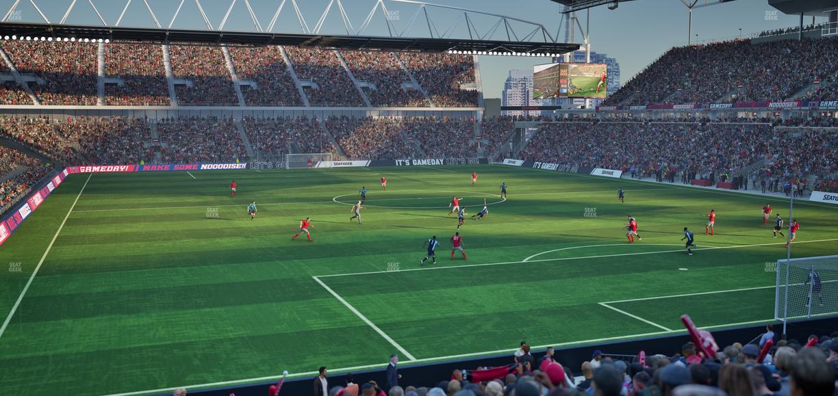 BMO Field - Section North Suite 213 Seat View