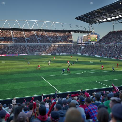 BMO Field - Section North Suite 213 Seat View